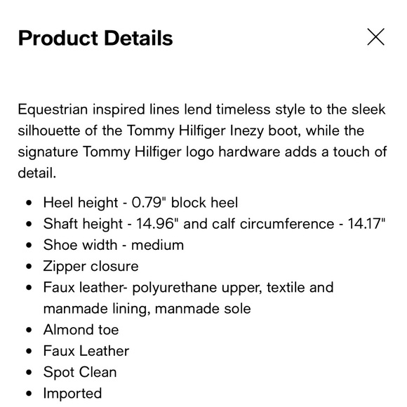 Tommy Hilfiger Black Boots - Picture 6 of 6